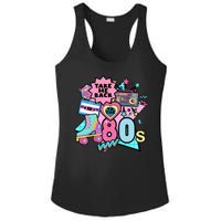 Take Me Back To The 80s Retro Ladies PosiCharge Competitor Racerback Tank