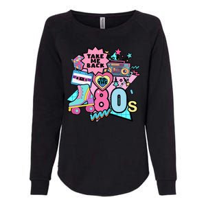 Take Me Back To The 80s Retro Womens California Wash Sweatshirt