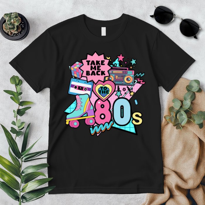 Take Me Back To The 80s Retro Premium T-Shirt