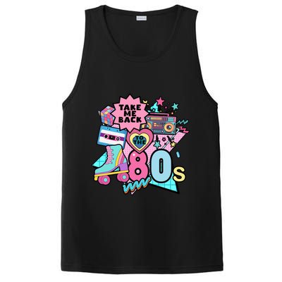 Take Me Back To The 80s Retro PosiCharge Competitor Tank