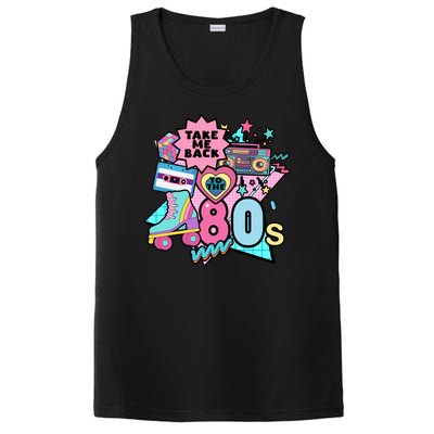 Take Me Back To The 80s Retro PosiCharge Competitor Tank