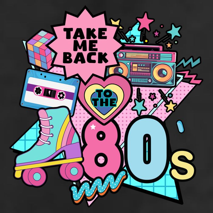 Take Me Back To The 80s Retro Trucker Hat