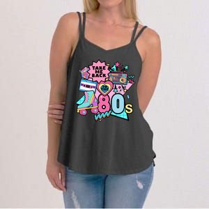 Take Me Back To The 80s Retro Women's Strappy Tank