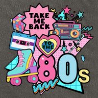 Take Me Back To The 80s Retro Cotton Canvas Backpack
