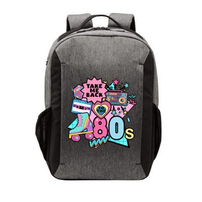 Take Me Back To The 80s Retro Vector Backpack