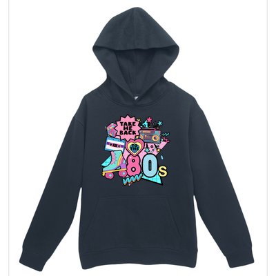 Take Me Back To The 80s Retro Urban Pullover Hoodie