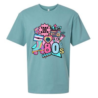Take Me Back To The 80s Retro Sueded Cloud Jersey T-Shirt