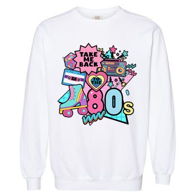 Take Me Back To The 80s Retro Garment-Dyed Sweatshirt