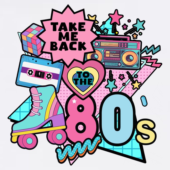 Take Me Back To The 80s Retro Garment-Dyed Sweatshirt