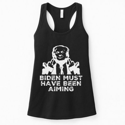 Trump Meme Butler Rally 2024 Bold Design Womens Tank Top