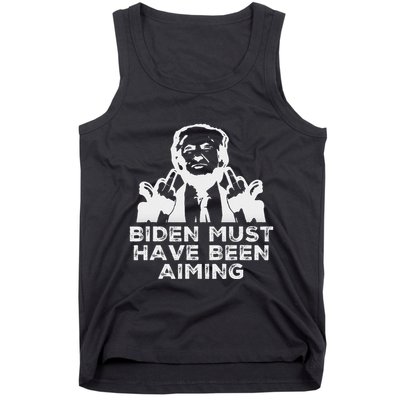 Trump Meme Butler Rally 2024 Bold Design Tank Top
