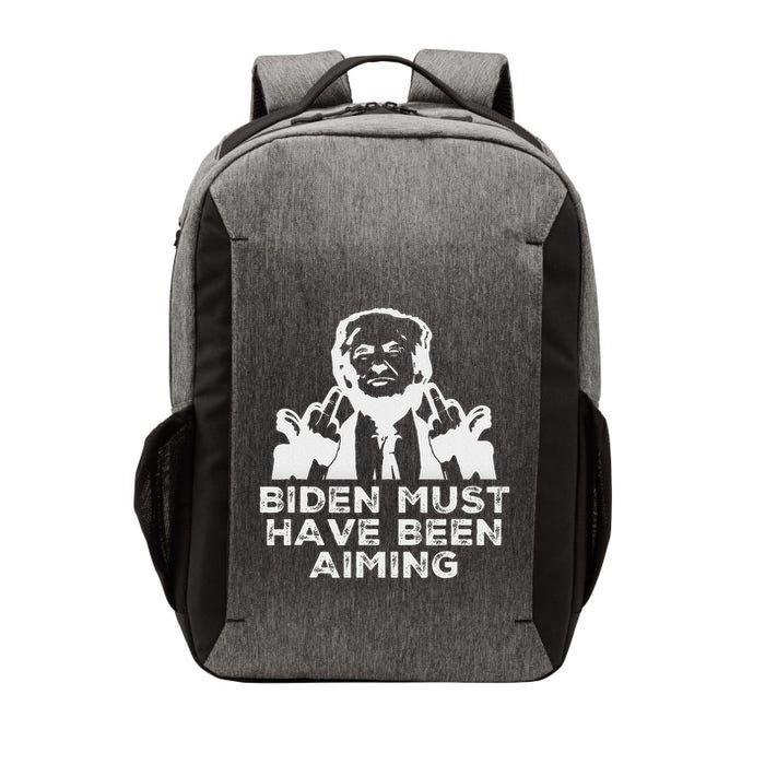 Trump Meme Butler Rally 2024 Bold Design Vector Backpack