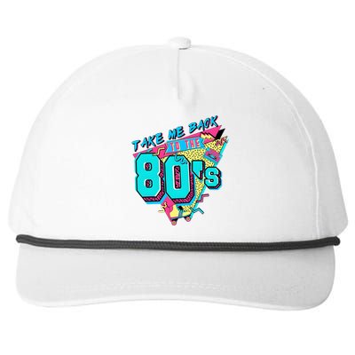 Take Me Back To The 80s Retro Vintage Snapback Five-Panel Rope Hat