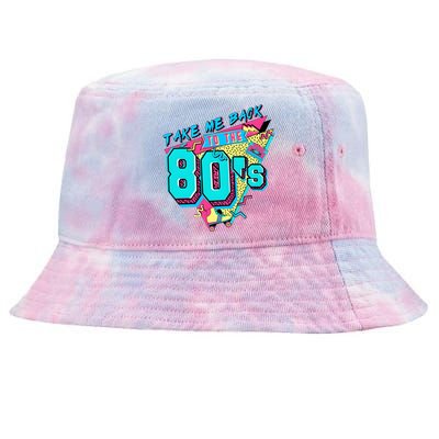 Take Me Back To The 80s Retro Vintage Tie-Dyed Bucket Hat