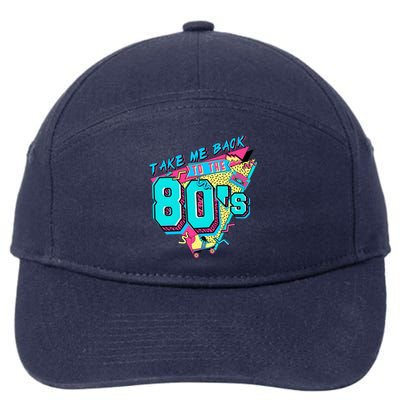 Take Me Back To The 80s Retro Vintage 7-Panel Snapback Hat