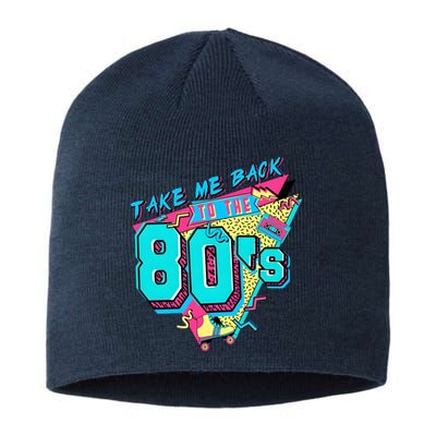 Take Me Back To The 80s Retro Vintage Sustainable Beanie