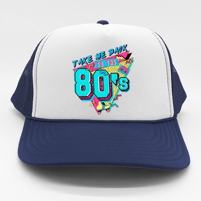 Take Me Back To The 80s Retro Vintage Trucker Hat