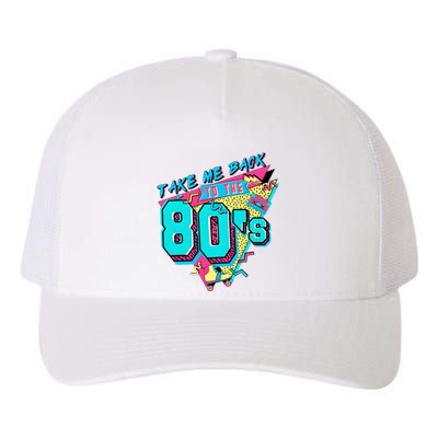 Take Me Back To The 80s Retro Vintage Yupoong Adult 5-Panel Trucker Hat