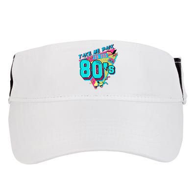 Take Me Back To The 80s Retro Vintage Adult Drive Performance Visor