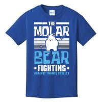 The Molar Bear Fighting Against Enamel Cruelty Tooth Fairy Funny Gift Kids T-Shirt