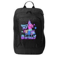 Todays My Birthday Llama Birthday Boy K.Ids Llama Decor Gift City Backpack