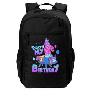 Todays My Birthday Llama Birthday Boy K.Ids Llama Decor Gift Daily Commute Backpack