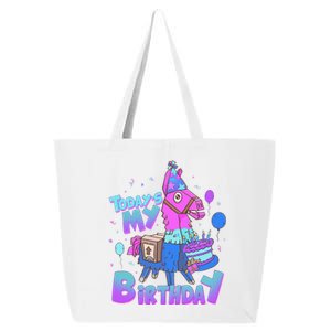 Todays My Birthday Llama Birthday Boy K.Ids Llama Decor Gift 25L Jumbo Tote