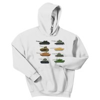 Tank Military Birthday Kids Hoodie