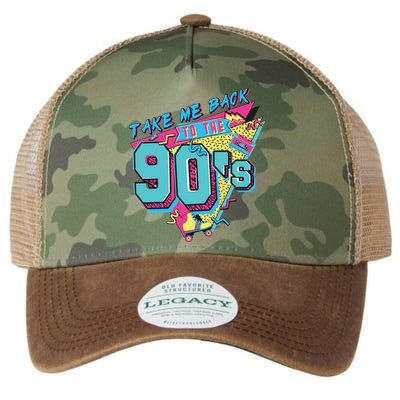 Take Me Back To The 90S Party Legacy Tie Dye Trucker Hat