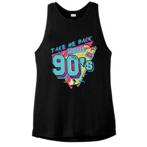 Take Me Back To The 90S Party Ladies PosiCharge Tri-Blend Wicking Tank