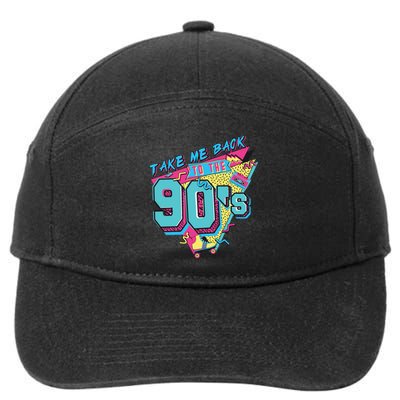 Take Me Back To The 90S Party 7-Panel Snapback Hat