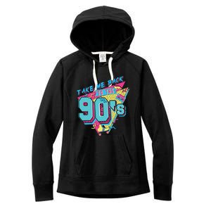 Take Me Back To The 90S Party Women's Fleece Hoodie