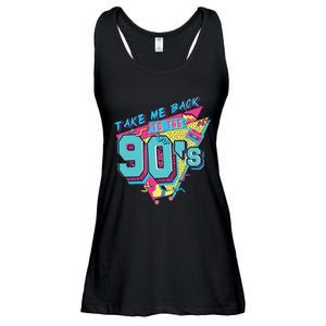 Take Me Back To The 90S Party Ladies Essential Flowy Tank