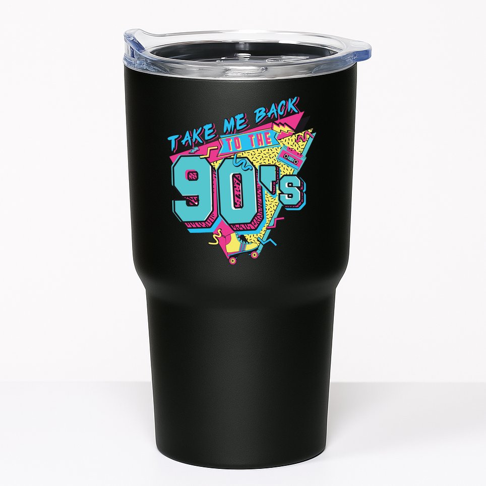 Take Me Back To The 90S Party Tumbler