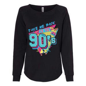 Take Me Back To The 90S Party Womens California Wash Sweatshirt