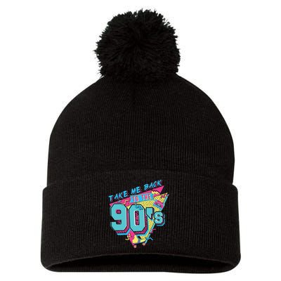 Take Me Back To The 90S Party Pom Pom 12in Knit Beanie