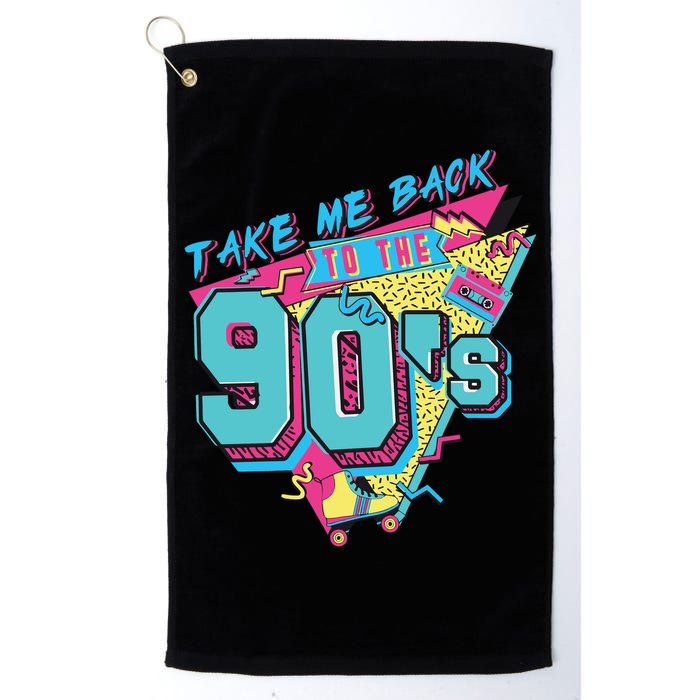 Take Me Back To The 90S Party Golf Towel