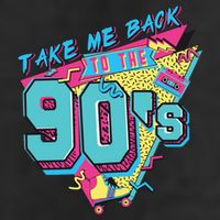 Take Me Back To The 90S Party Golf Towel
