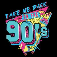 Take Me Back To The 90S Party Zip Tote Bag