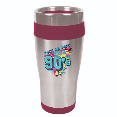Take Me Back To The 90S Party 16oz Travel Tumbler