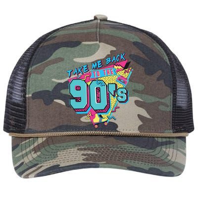 Take Me Back To The 90S Party Retro Rope Trucker Hat Cap