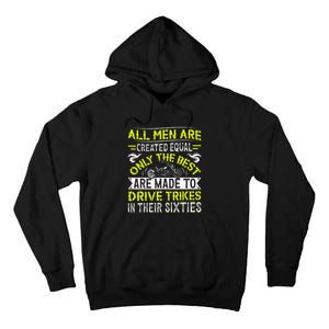 Trike Motorcycle Biker Tall Hoodie