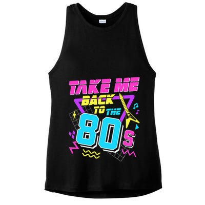 Take Me Back To The 80s Ladies PosiCharge Tri-Blend Wicking Tank