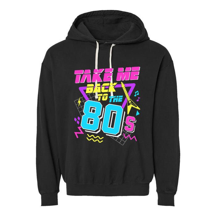 Take Me Back To The 80s Garment-Dyed Fleece Hoodie