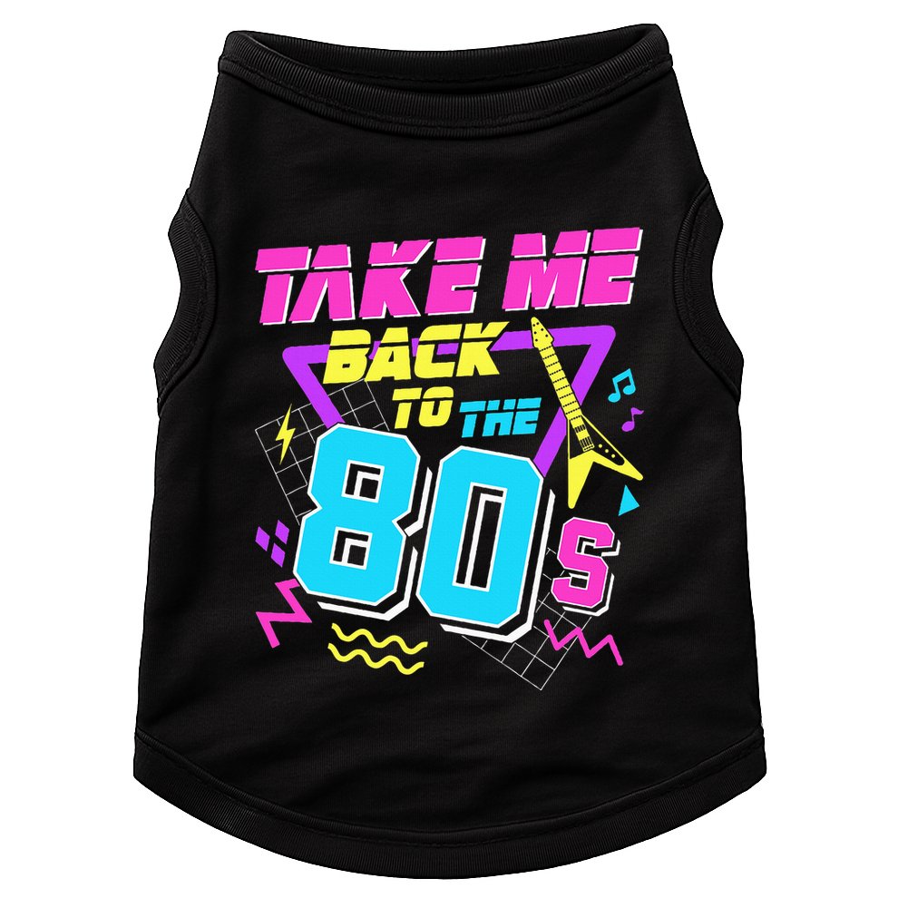 Take Me Back To The 80s Doggie Tank