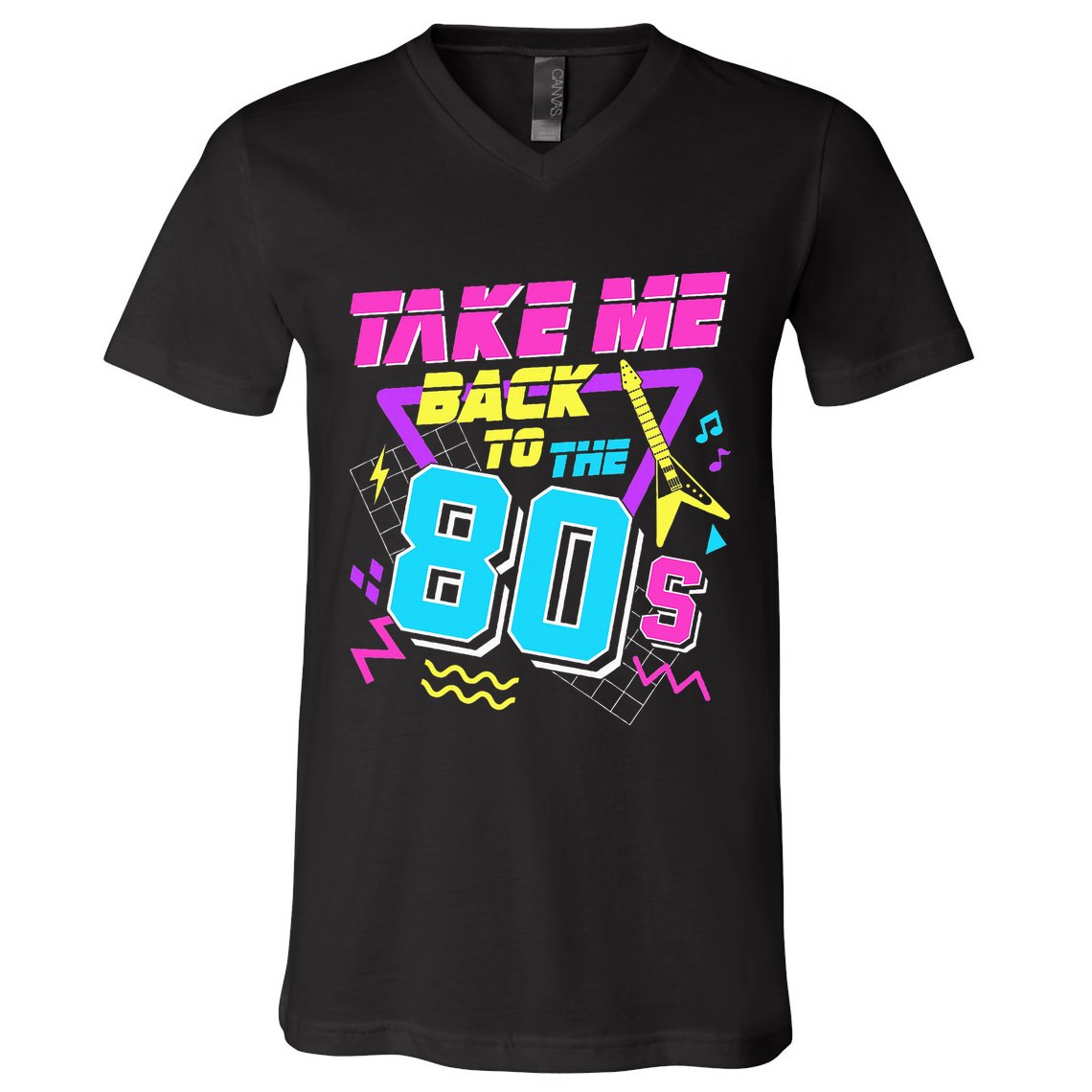 Take Me Back To The 80s V-Neck T-Shirt