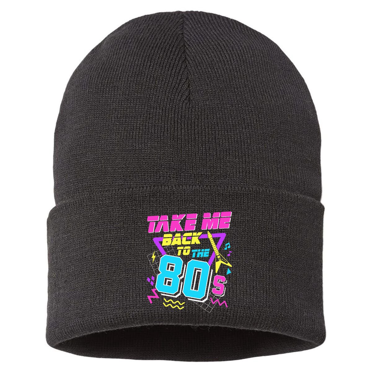 Take Me Back To The 80s Sustainable Knit Beanie