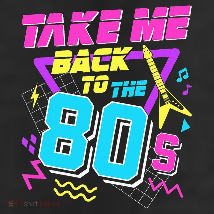 Take Me Back To The 80s 25L Jumbo Tote