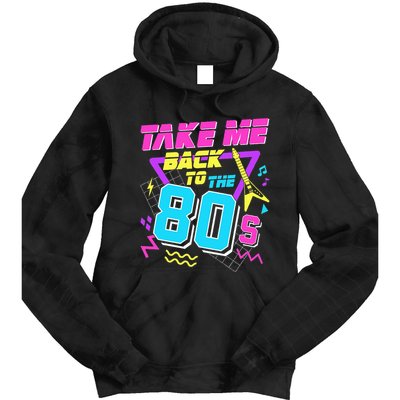 Take Me Back To The 80s Tie Dye Hoodie