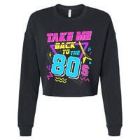 Take Me Back To The 80s Cropped Pullover Crew
